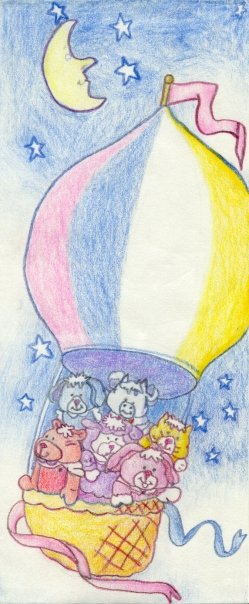 The Puffalump balloon, or: the Puffalumps’ main mode of travel.